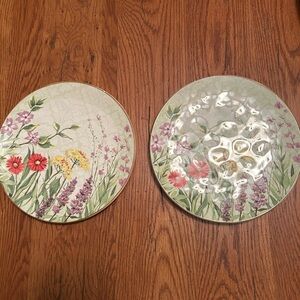 Floral Patterned Plates